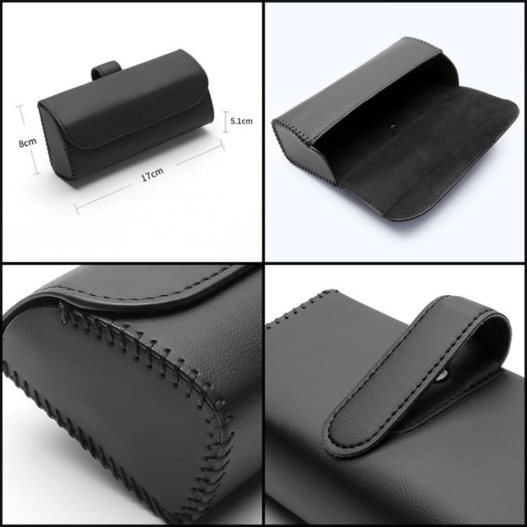 533 Car Glasses Storage Bag Glasses Box (Red) by buy2fix