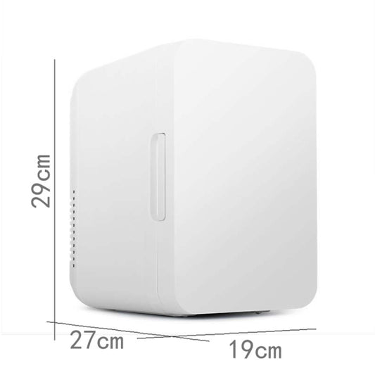 8L 37-48W Car / Home Mini Refrigerator, EU Plug(White) by buy2fix