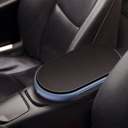 Car Wireless Negative Ion Solar Air Purifier(Grey) by buy2fix