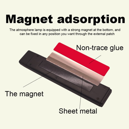 A86 Car Charging Smart Voice-activated Colorful Foot Atmosphere Light by buy2fix