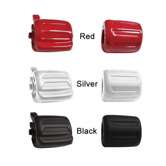 2 PCS Car Multi-functional Steering Wheel Rubber Button for BMW F10 / F07 / F02, Left and Right Drive Universal (Red) by buy2fix