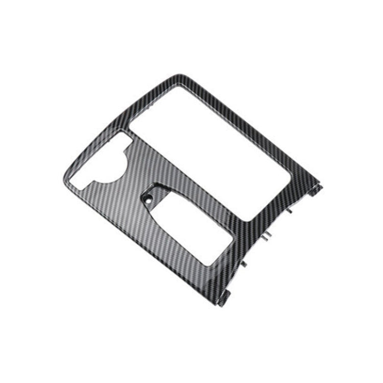 Car Carbon Fiber Central Control Storage Box Square Cover 2046800107 for Mercedes-Benz C-Class W204 2007-2014, Left Driving by buy2fix