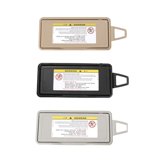 Car Front Row Left Sun Visor Makeup Mirror for Mercedes-Benz S Class W220 1998-2005, Left and Right Drive Universal (Beige) by buy2fix