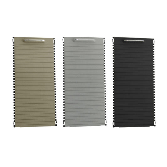 Car Water Cup Holder Roller Blind Zipper Storage Box Trim for Mercedes-Benz W204 / W212 2008-2015 (Black) by buy2fix