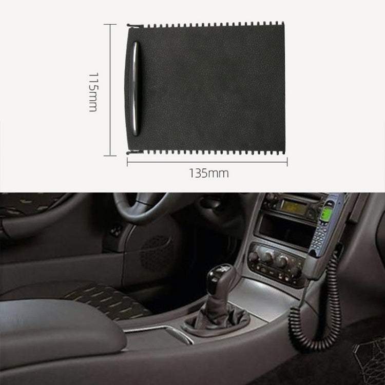 Car Water Cup Holder Roller Blind Zipper Storage Box Trim for Mercedes-Benz W203 Before 2007 by buy2fix