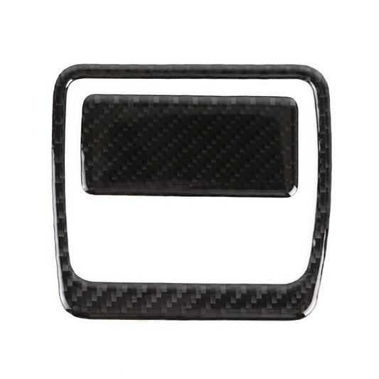 2 in 1 Car Carbon Fiber Front Passenger Seat Storage Box Switch Decorative Sticker for Buick Regal 2017-2021 by buy2fix