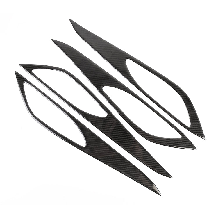 4 in 1 Car Carbon Fiber Inner Door Frame Decorative Sticker for Buick Regal 2017-2021 by buy2fix