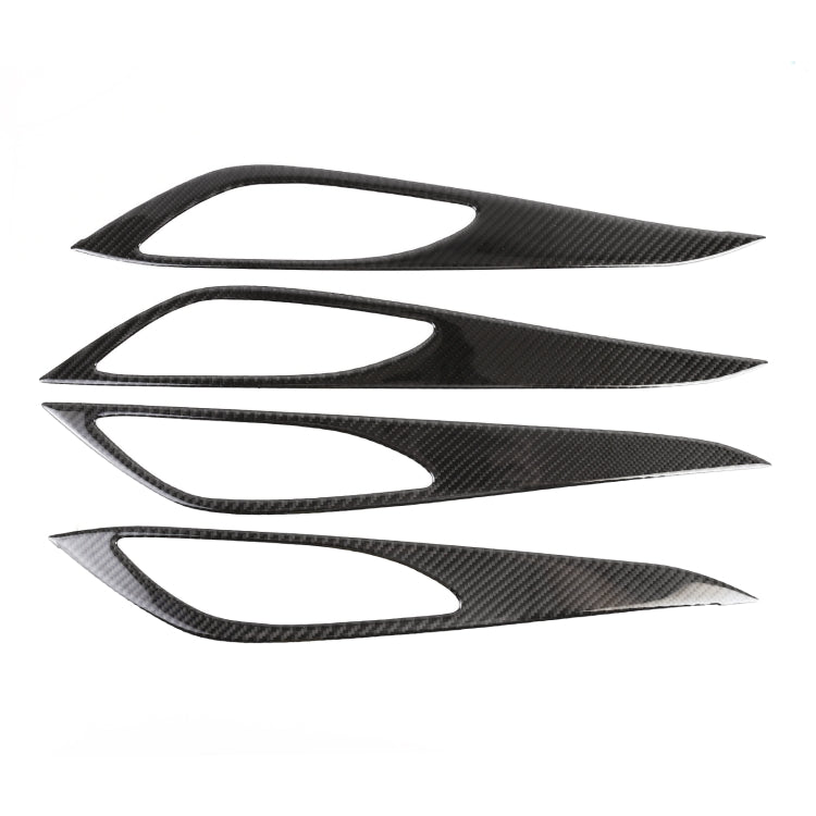 4 in 1 Car Carbon Fiber Inner Door Frame Decorative Sticker for Buick Regal 2017-2021 by buy2fix