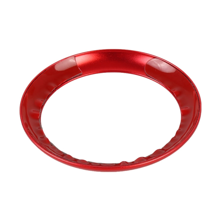 Car Engine Start Key Push Button Ring Trim Sticker Decoration for Nissa Teana / X-TRAIL / Qashqai / Murano / Maxima 2013-2018 (Red) by buy2fix