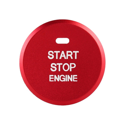 Car Engine Start Key Push Button Inner Ring Trim Sticker Decoration for Mazda Axela CX-30 2020 (Red) by buy2fix