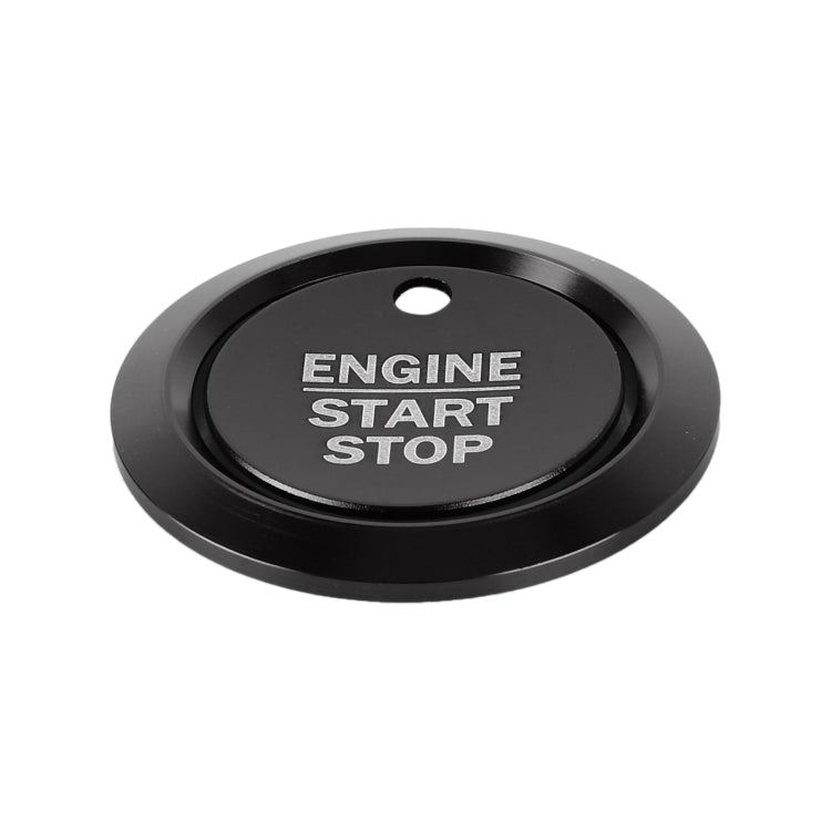 Car Engine Start Key Push Button Ring Trim Sticker Decoration for Ford F150 (Black) by buy2fix
