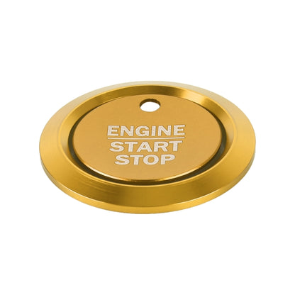 Car Engine Start Key Push Button Ring Trim Sticker Decoration for Ford F150 (Gold) by buy2fix