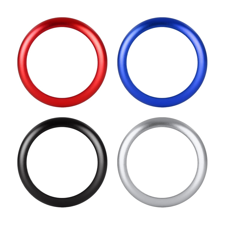 Car Engine Start Key Push Button Ring Trim Sticker Decoration for Infiniti Q50L/QX50/Q70/QX60/Q60 (Silver) by buy2fix