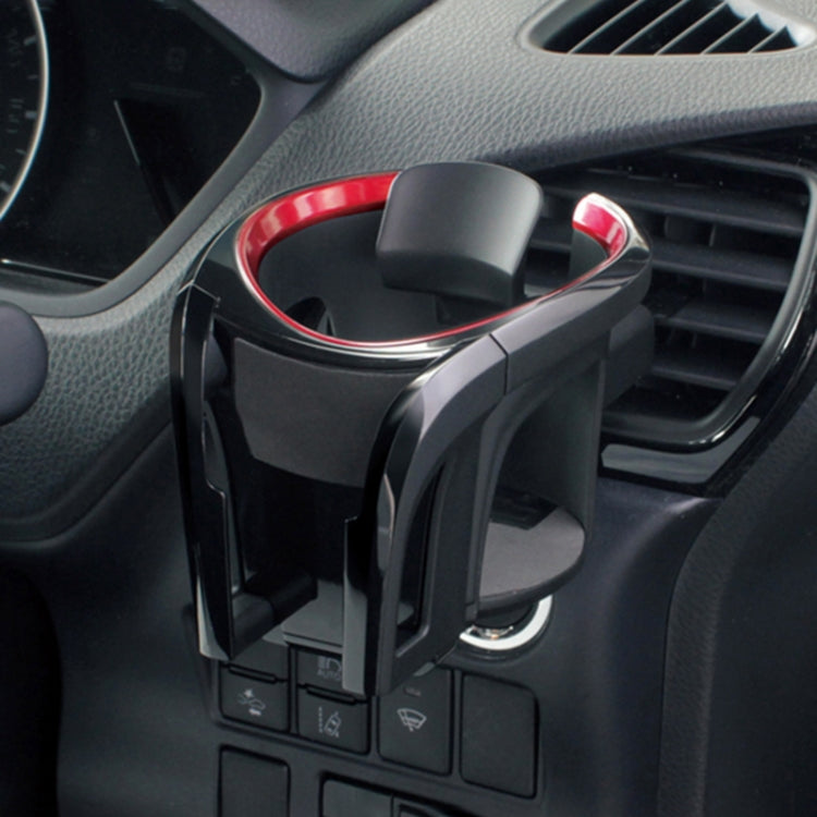 Car Air Outlet Water Cup Holder (Red) by buy2fix