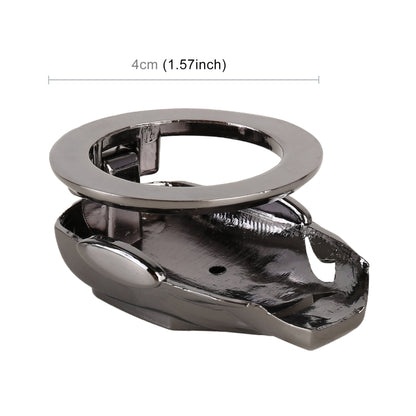 Car Engine Start Key Push Button Protective Cover (Silver Grey) by buy2fix