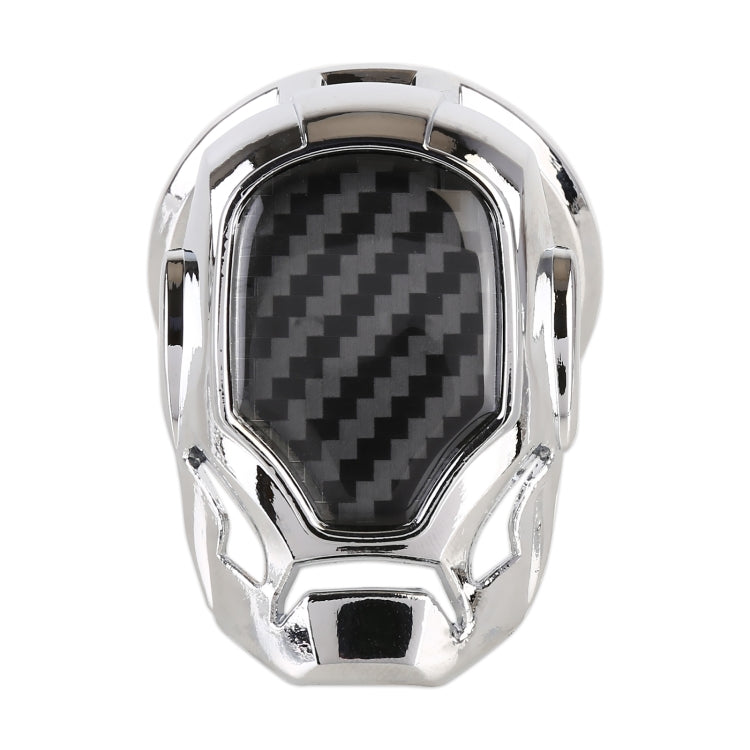 Car Engine Start Key Push Button Protective Cover (Silver) by buy2fix