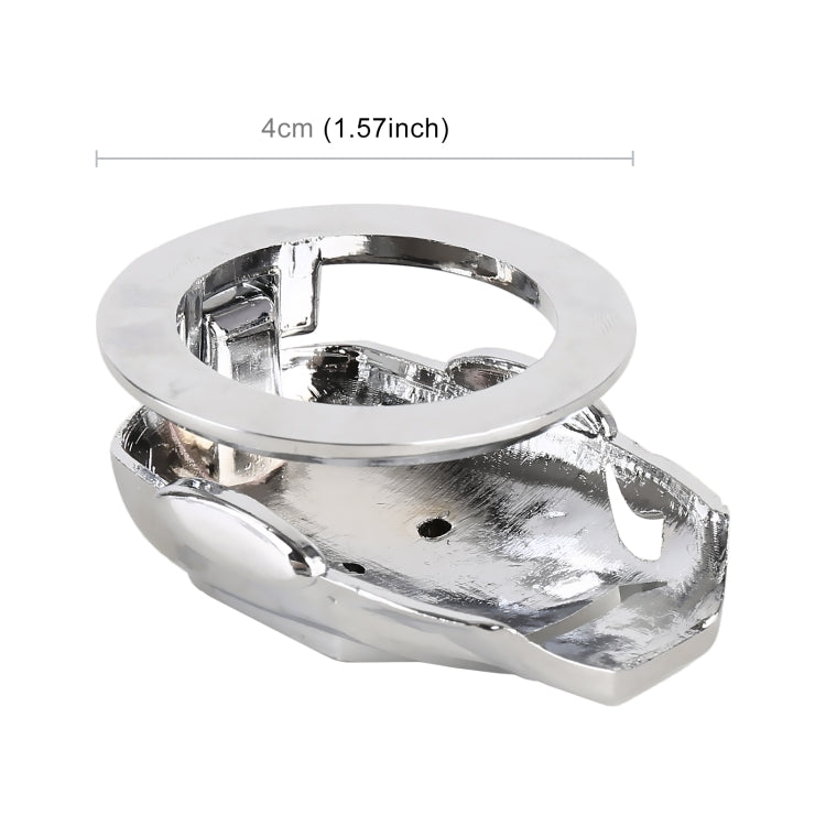 Car Engine Start Key Push Button Protective Cover (Silver) by buy2fix