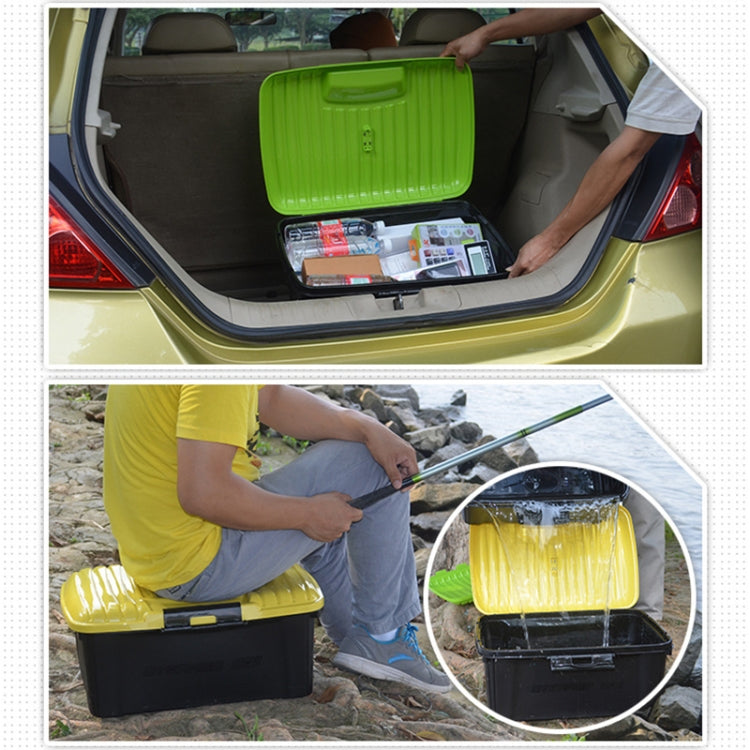 3R-2001 Car / Household Storage Box Sealed Box, Capacity: 30L (Black) - In Car by 3R | Online Shopping UK | buy2fix