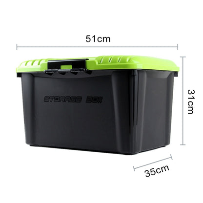 3R-2001 Car / Household Storage Box Sealed Box, Capacity: 40L (Green) - In Car by 3R | Online Shopping UK | buy2fix
