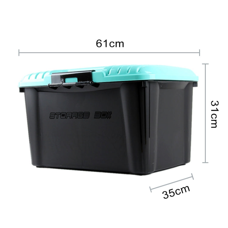 3R-2001 Car / Household Storage Box Sealed Box, Capacity: 50L (Blue) - In Car by 3R | Online Shopping UK | buy2fix