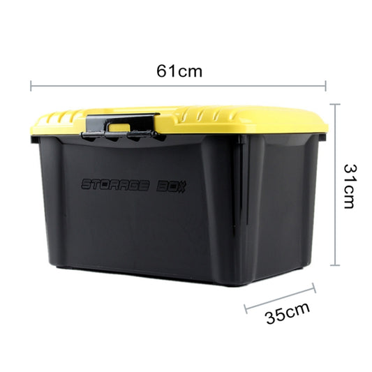 3R-2003 Car / Household Storage Box Sealed Box, Capacity: 50L(Yellow) by 3R