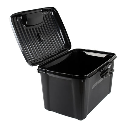 3R-2001 Car / Household Storage Box Sealed Box, Capacity: 50L (Black) - In Car by 3R | Online Shopping UK | buy2fix