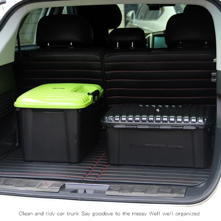 3R-2001 Car / Household Storage Box Sealed Box, Capacity: 50L (Black) - In Car by 3R | Online Shopping UK | buy2fix