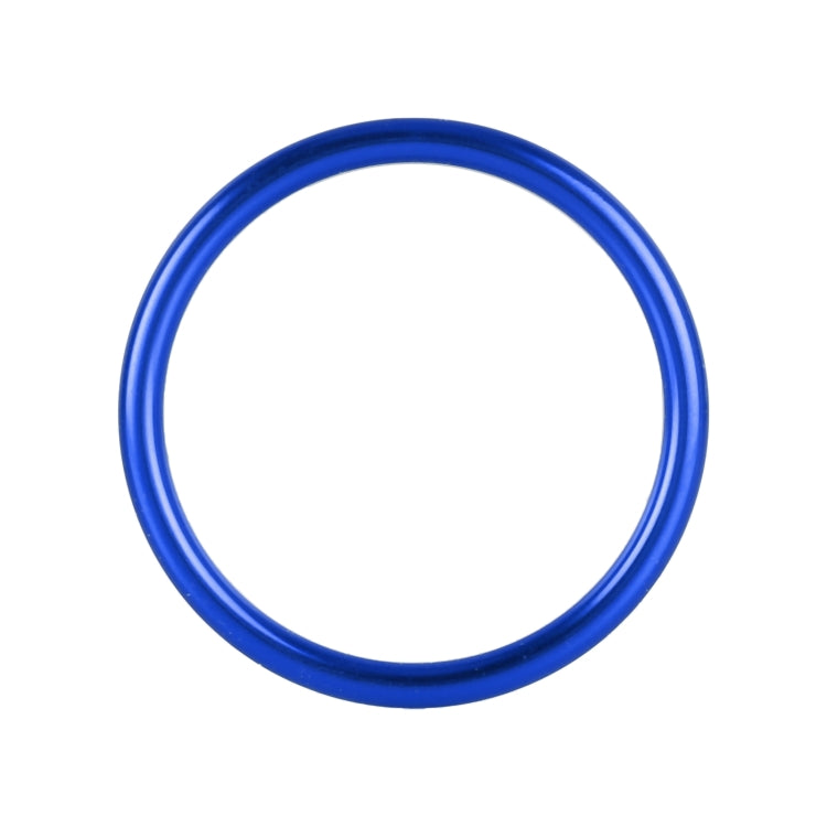 4 PCS / Set Air Conditioning Vent Metal Decorative Ring for Audi A1(Blue) by buy2fix