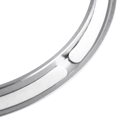 4 PCS / Set Air Conditioning Vent Metal Decorative Ring for Audi A1(Silver) by buy2fix