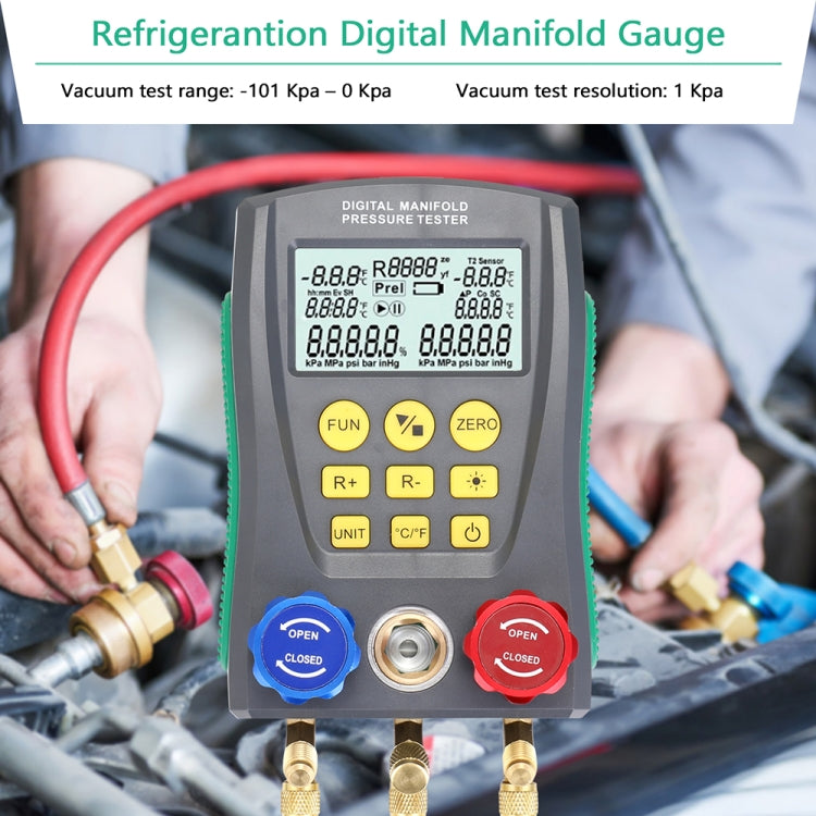 DUOYI DY517 Car Air Conditioning Repair Electronic Refrigerant Meter Air Conditioning Fluoride Meter - In Car by buy2fix | Online Shopping UK | buy2fix