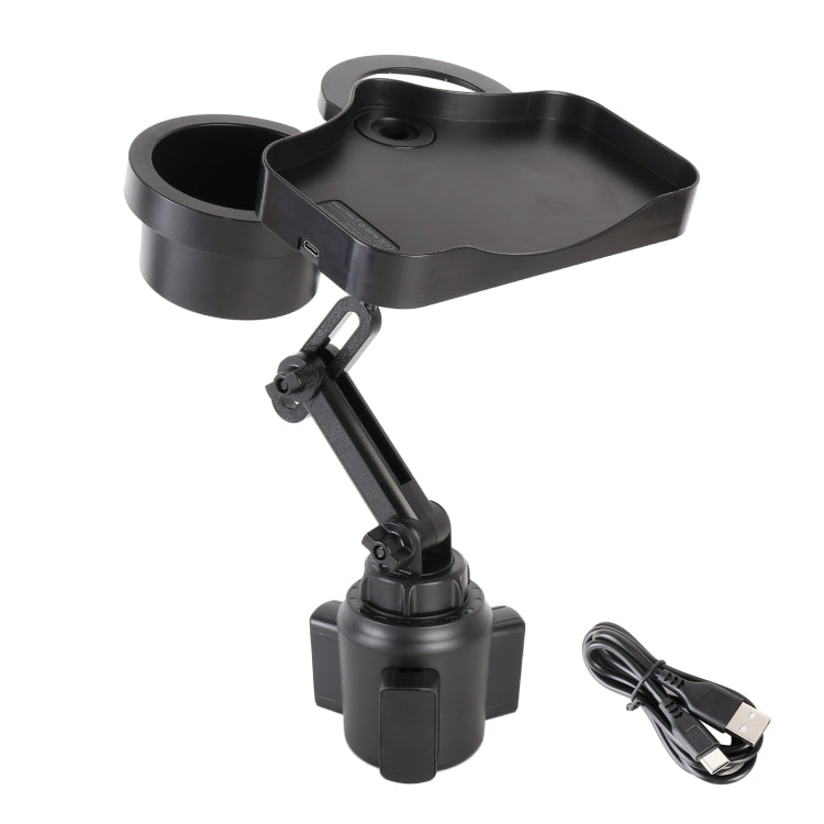 Car Multi-function Water Cup Holder with Wireless Charging Function by buy2fix