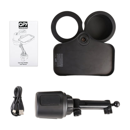 Car Multi-function Water Cup Holder with Wireless Charging Function by buy2fix