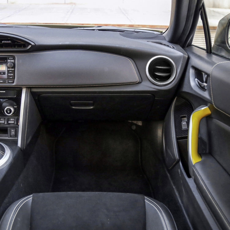 2 PCS Car Air Conditioner Air Outlet Decorative Ring for Subaru BRZ Outback / Toyota 86(Silver) by buy2fix