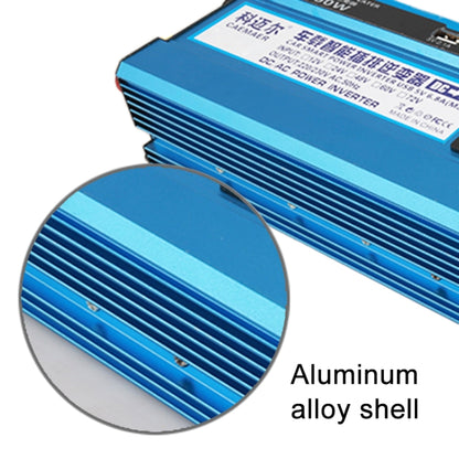 Carmaer 48V to 220V 2200W Three Socket Car Double Digital Display Inverter Household Power Converter by buy2fix