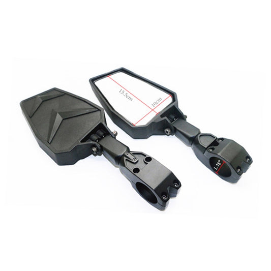 UTV-19 Wide Angle All-terrain Farmer Car Rearview Mirror 1.75 inch General Reflective Mirror by buy2fix