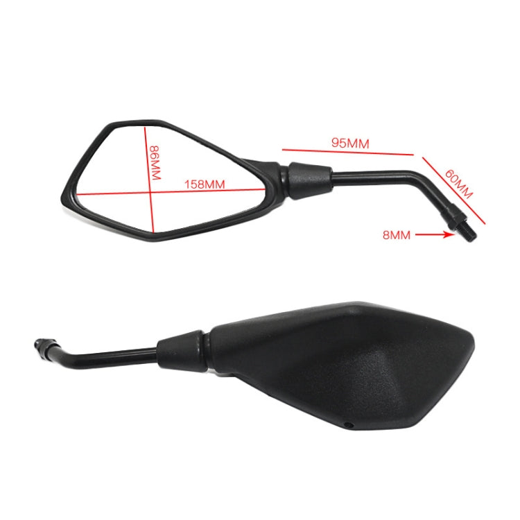 Sandy Beach Car Rearview Mirror Universal for ATV by buy2fix