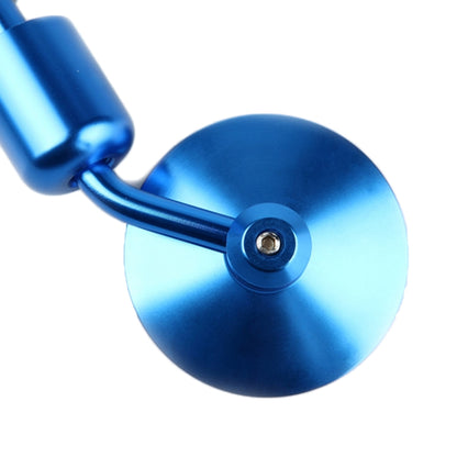 Motorcycle Round Shape Reflective Mirror Rearview Mirror (Silver) by buy2fix