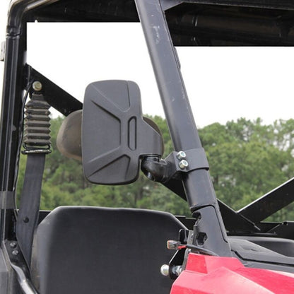 Sandy Beach Car Shaped Tube Holder Rearview Mirror for UTV/ATV by buy2fix