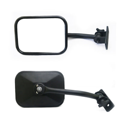 SF-JP-003 Pair  Car Side Door Rearview Mirror Adjustable Shape Angle Lens Blind Spot Exterior Mirror for Jeep Wrangler - In Car by buy2fix | Online Shopping UK | buy2fix