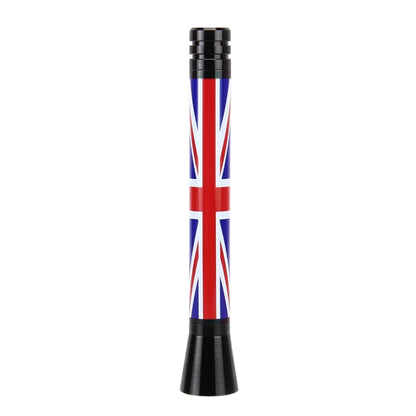 Short Universal the UK Flag Pattern Car Antenna Aerial 7.5cm -  by buy2fix | Online Shopping UK | buy2fix