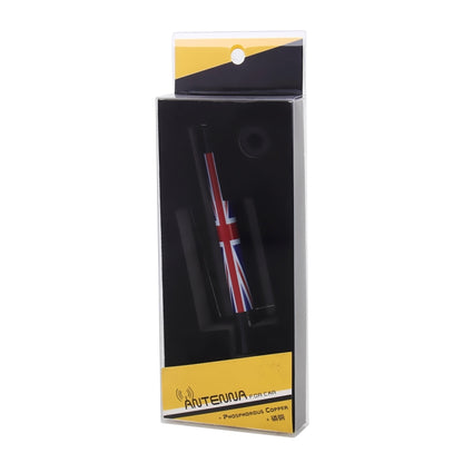 Long Universal UK Flag Pattern Car Antenna Aerial 10.5cm -  by buy2fix | Online Shopping UK | buy2fix