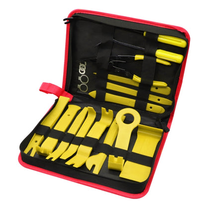 19 in 1 Car Audio Disassembly Tool Interior Disassembly Modification Tool (Yellow + Red) - In Car by buy2fix | Online Shopping UK | buy2fix
