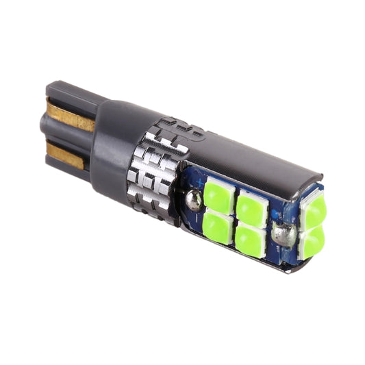 4 PCS T10 DC12V / 2W Car Clearance Light 10LEDs SMD-3030 Lamp Beads (Green Light) by buy2fix