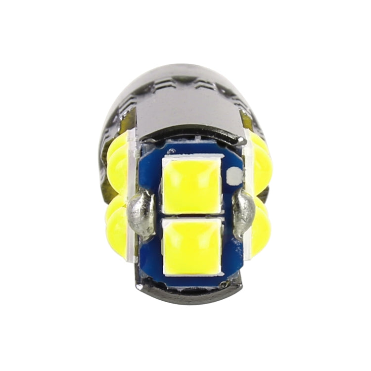 4 PCS T10 DC12V / 2W Car Clearance Light 10LEDs SMD-3030 Lamp Beads (White Light) by buy2fix