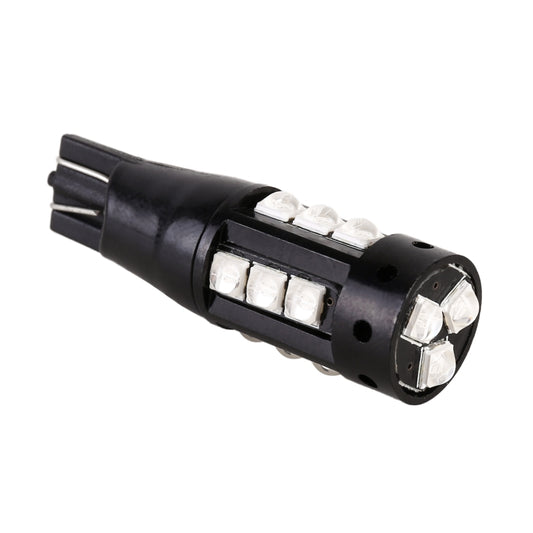 2 PCS T10 DC12V / 6.5W Car Clearance Light 15LEDs SMD-3030 Lamp Beads (Blue Light) by buy2fix