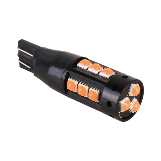 2 PCS T10 DC12V / 6.5W Car Clearance Light 15LEDs SMD-3030 Lamp Beads (Pink Light) by buy2fix