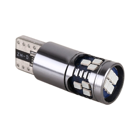 4 PCS T10 DC12V / 2.5W Car Clearance Light 18LEDs SMD-3020 Lamp Beads(Blue Light) by buy2fix