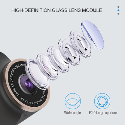 F22 3.16 inch 1080P HD Night Vision Driving Recorder, Standard Version by buy2fix