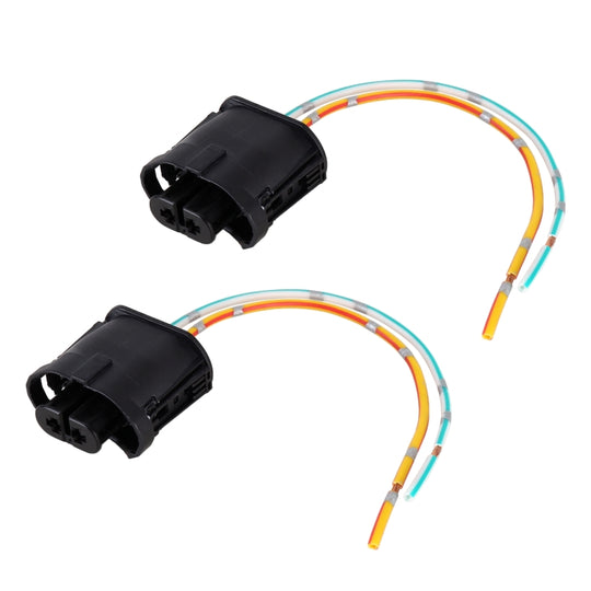 1 paire de porte-ampoule H11 pour voiture, douille femelle avec câble pour BMW