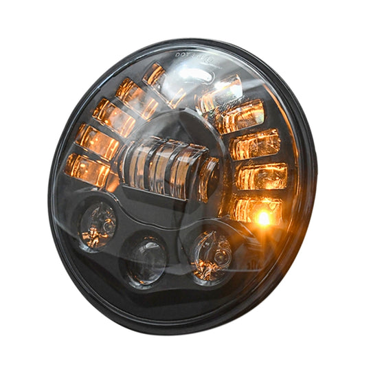 Lampes de phares LED dégradées de matrice de voiture de 7 pouces pour Jeep Wrangler